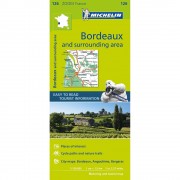 126 Bordeaux med omgivningar Michelin
